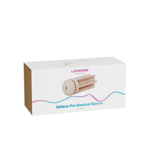 Lovense Neutral-Shaped Sleeve for Solace Pro Automatic Male Masturbator Sleeve > Sex Toys > Replacement Parts