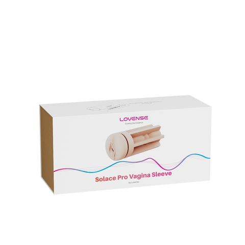 Lovense Vagina-Shaped Sleeve Compatible with Solace Pro – Sleeve > Sex Toys For Men > Masturbators > Vibrating