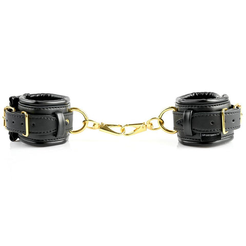 Sportsheets Cuffs and Satin Blindfold Set Special Edition – Adjustable Restraints with Hardware > Bondage Gear > Bondage Kits