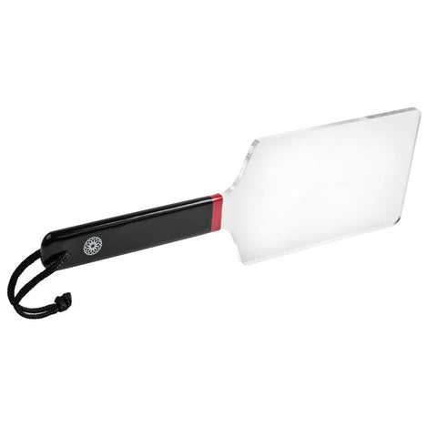 Saffron Acrylic Paddle – Clear 4mm Thick Impact Surface Paddle > Bondage Gear > Paddles