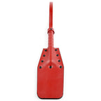 Saffron Studded Spanker – Faux Leather Impact Spanker with Studded and Smooth Surface > Bondage Gear > Paddles