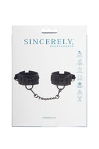 Sportsheets Sincerely Bow Tie Faux Leather Wrist Cuffs – Faux Leather Wrist Cuffs > Bondage Gear > Restraints