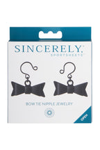 Sportsheets Sincerely Bow Tie Adjustable Metal Nipple Jewelry > Clothes > Body Jewellery (Non Piercing)