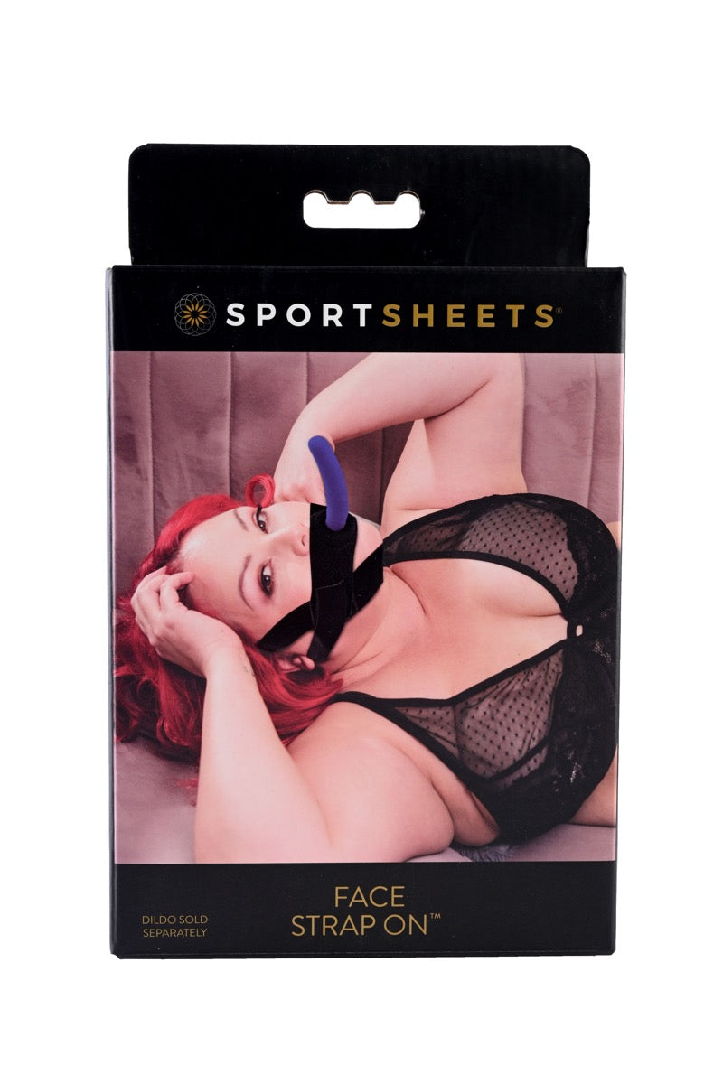 Sportsheets Face Strap-On Harness – Comfortable Stretchy Neoprene Strap-On Harness > Dildos > Strap On Harnesses