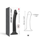 Strap On Me Semi-Realistic Dual Density Bendable Silicone Dildo with Suction Cup – Medium > Dildos > Realistic Dildos