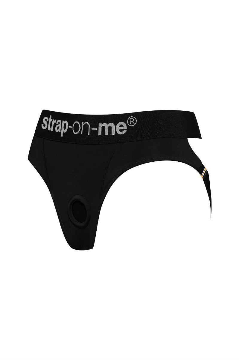 Strap On Me Heroine Medium – Elastic Waistband Lingerie Harness > Dildos > Strap On Harnesses