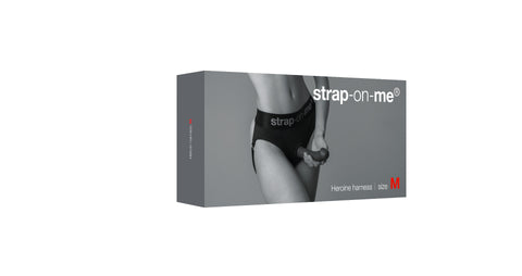 Strap On Me Heroine Medium – Elastic Waistband Lingerie Harness > Dildos > Strap On Harnesses