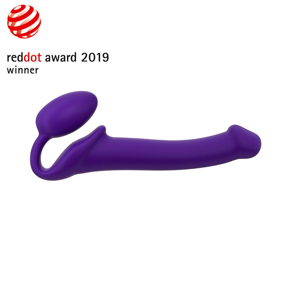 Strap On Me Semi-Realistic Bendable Silicone Strap-On – Small | Medium > Dildos > Strapless Strap Ons
