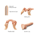 Strap On Me Sliding Skin Dual Density Silicone XXL Realistic Dildo > Dildos > Realistic Dildos