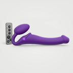Strap On Me Vibrating Bendable Strap-On – Rechargeable Silicone Strap-On with Remote Control > Dildos > Strap On Dildos