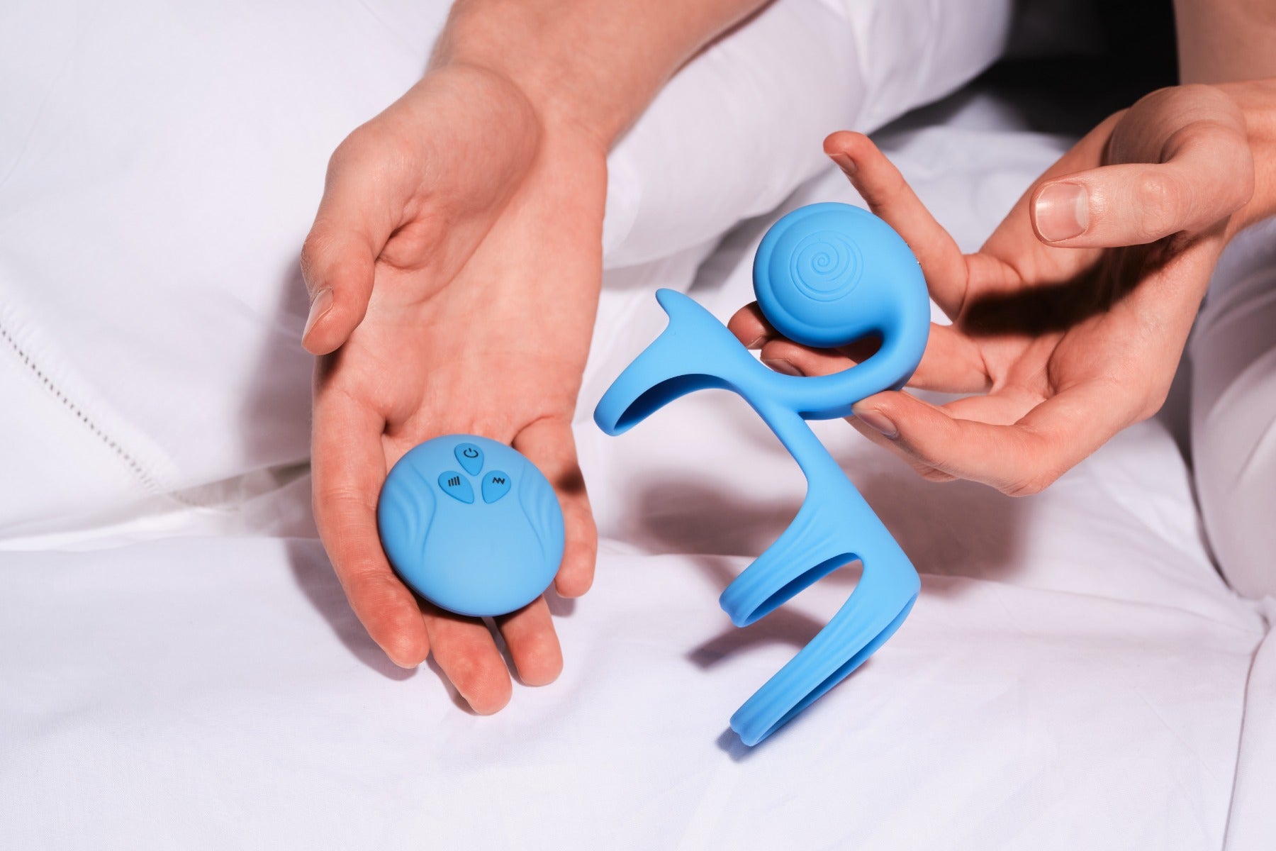 SVibe Jovi Arc Couples Ring – Ergonomic Contoured Design Couples Ring > Sex Toys > Couples Toys