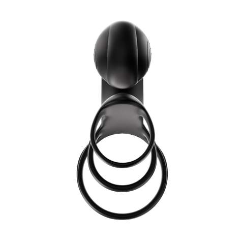SVibe Jovi Arc Couples Ring – Ergonomic Contoured Comfortable Couples Ring > Cock Ring > Vibrating