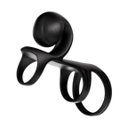 SVibe Jovi Arc Couples Ring – Ergonomic Contoured Comfortable Couples Ring > Cock Ring > Vibrating