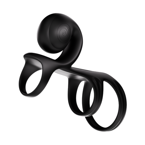 SVibe Jovi Arc Couples Ring – Ergonomic Contoured Comfortable Couples Ring > Cock Ring > Vibrating