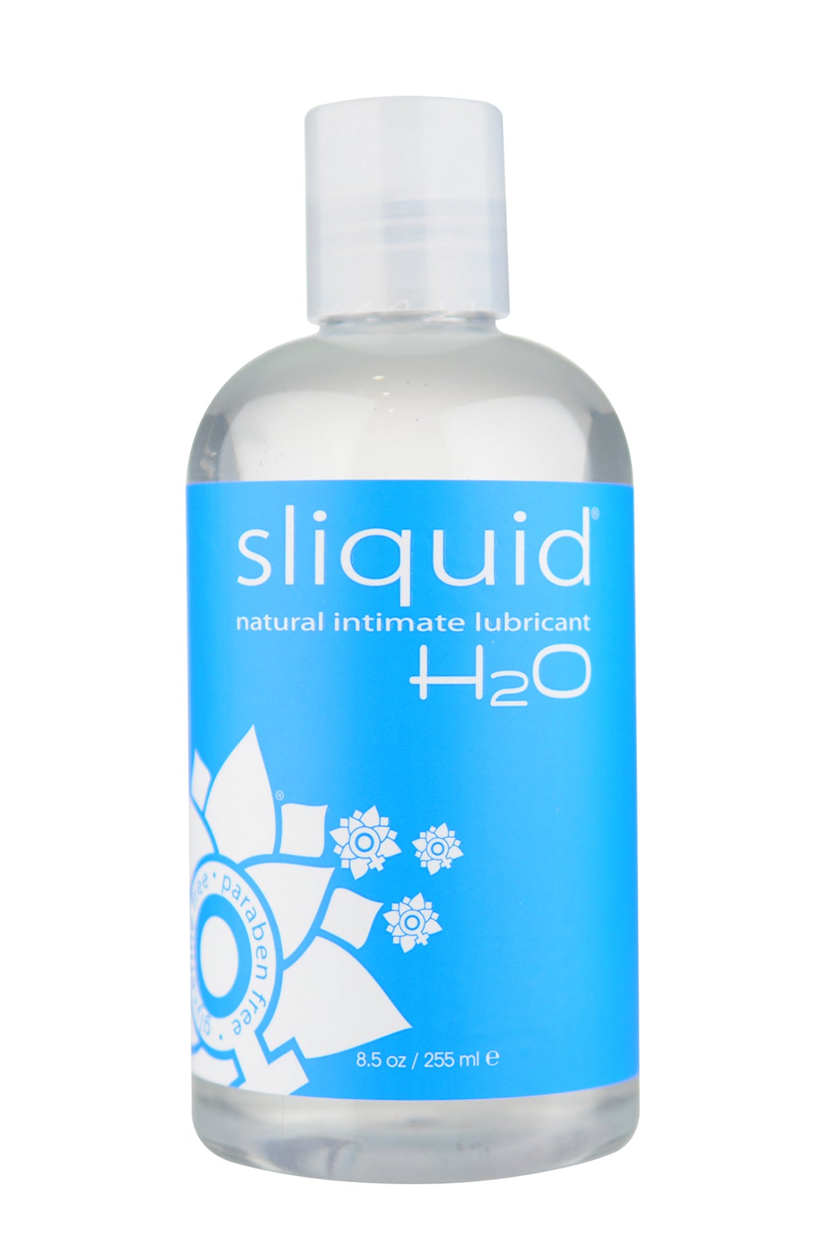 Sliquid Naturals H20 – Water-Based Vegan Friendly Lubricant 255ml > Lube > Water Based