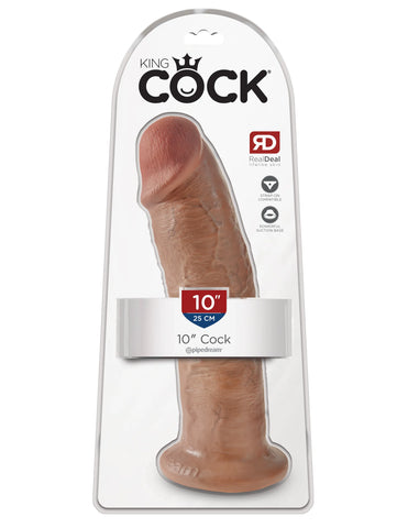 Pipedream King Cock 10 Inch Suction Sensation Dildo > Dildos > Large Dildos