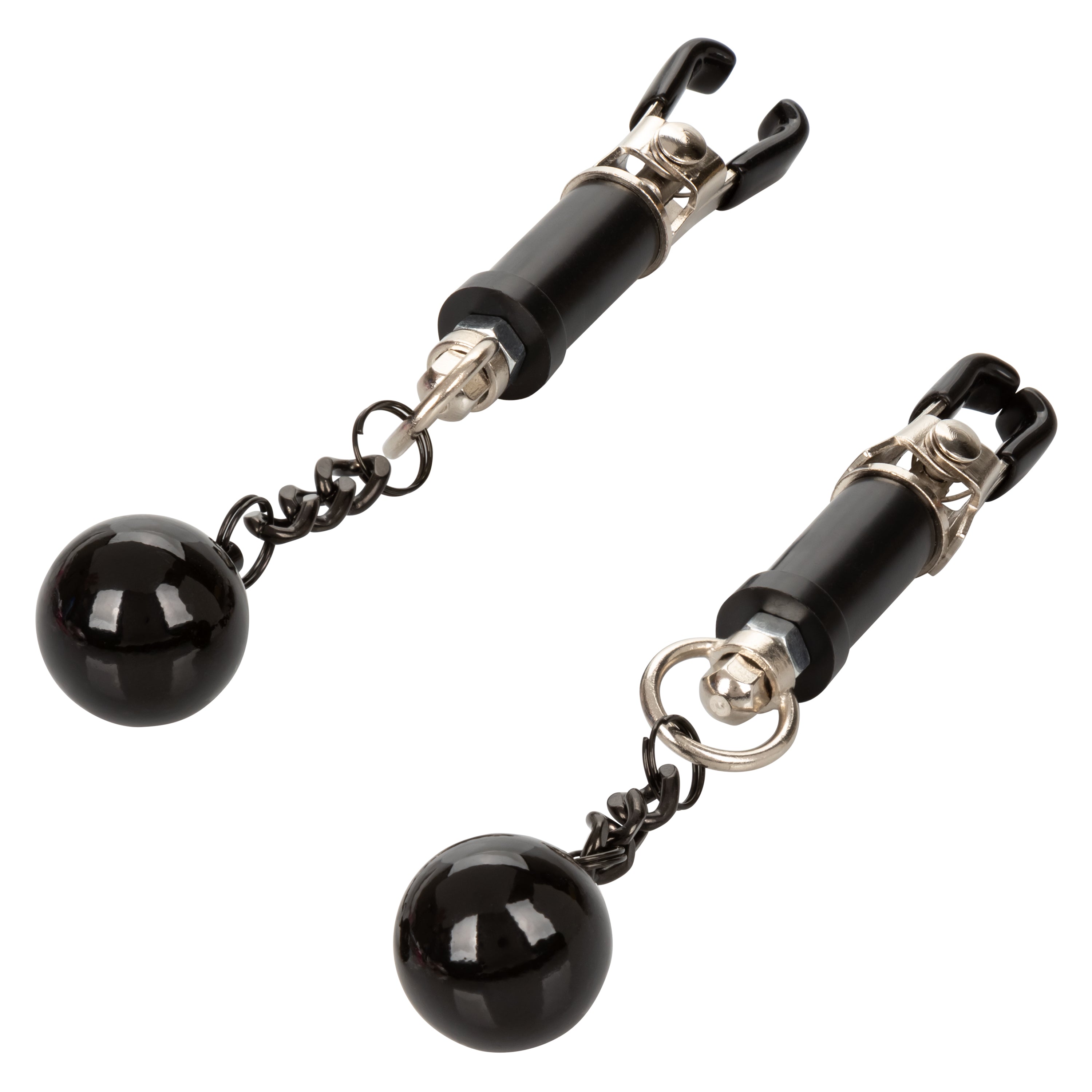 Nipple Grips Weighted Twist Adjustable Nipple Clamps – Unique Twisting Design Clamps > Sex Toys > Nipple Clips