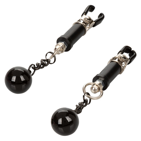 Nipple Grips Weighted Twist Adjustable Nipple Clamps – Unique Twisting Design Clamps > Sex Toys > Nipple Clips