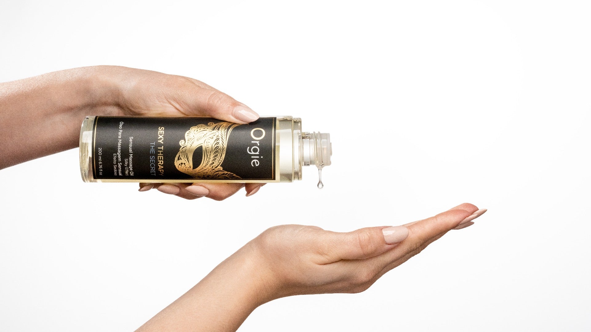 Orgie Sexy Therapy Sensual Massage Oil – Mineral Oil Blend with Sweet Almond and Grapeseed Oils Massage Oil > Essentials > Massage Oil