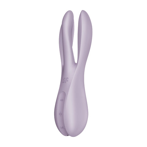 Satisfyer Threesome 2 Lay-On Vibrator with Flexible Arms for Clitoral and Labia Stimulation > Sex Toys For Ladies > Clitoral Vibrators and Stimulators
