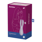 Satisfyer Threesome 2 Lay-On Vibrator with Flexible Arms for Clitoral and Labia Stimulation Default Title > Sex Toys For Ladies > Clitoral Vibrators and Stimulators