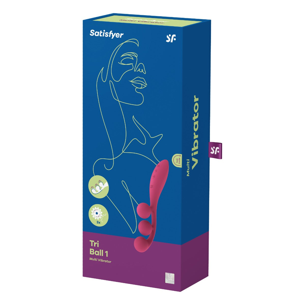Satisfyer Tri Ball 1 – Multi-Motor Bendable Vibrator with Adjustable Wire > Vibrators > Unconventional