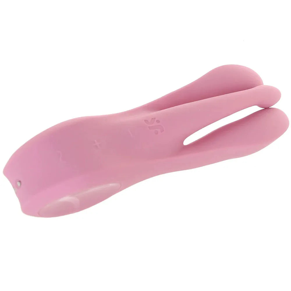 Satisfyer Threesome 1 Silicone Vibrator with Three Motors Targeted Stimulation > Sex Toys For Ladies > Clitoral Vibrators and Stimulators
