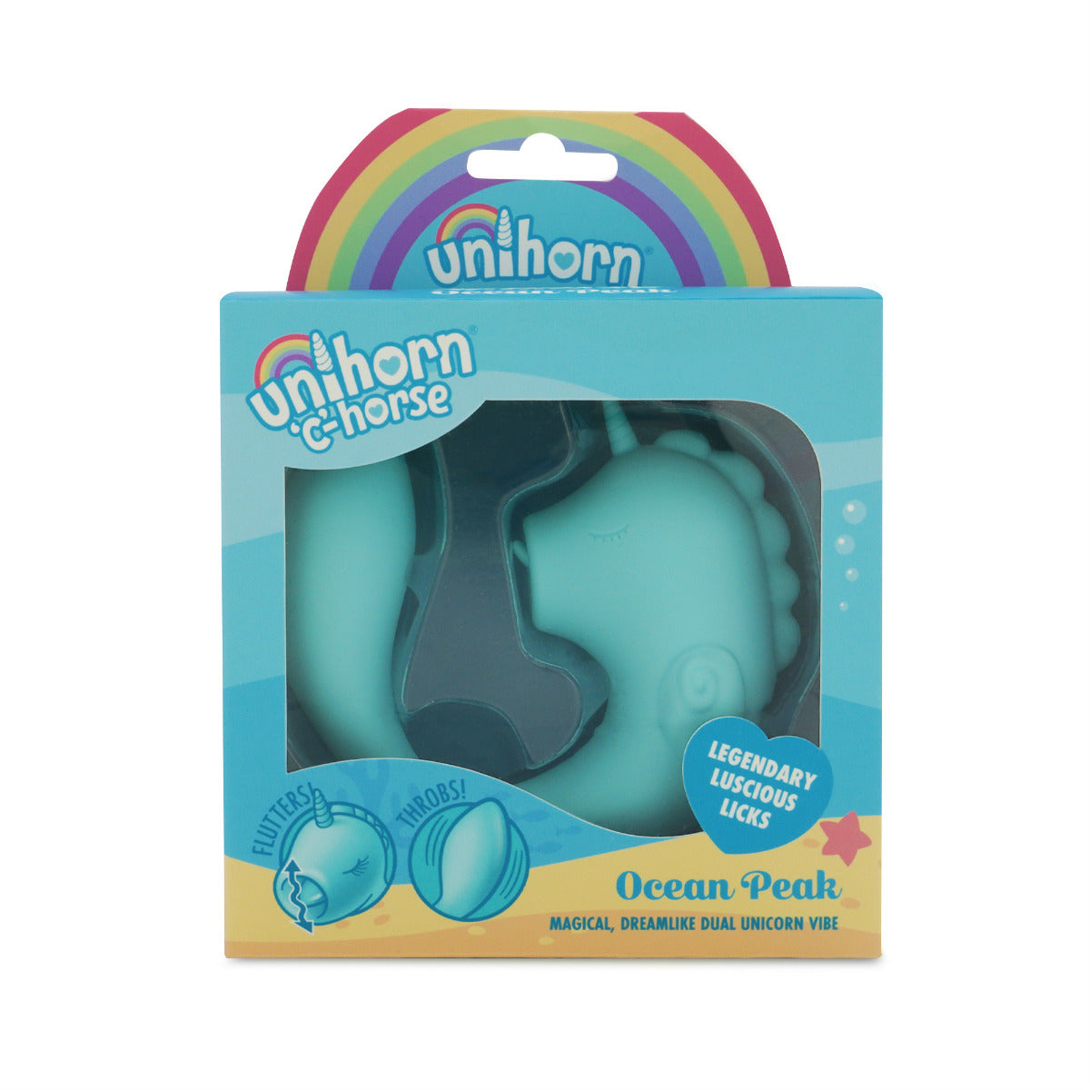 C Horse Ocean Peak – Silicone Oscillating Tongue Vibrator with Soft Tail > Vibrators > Unconventional