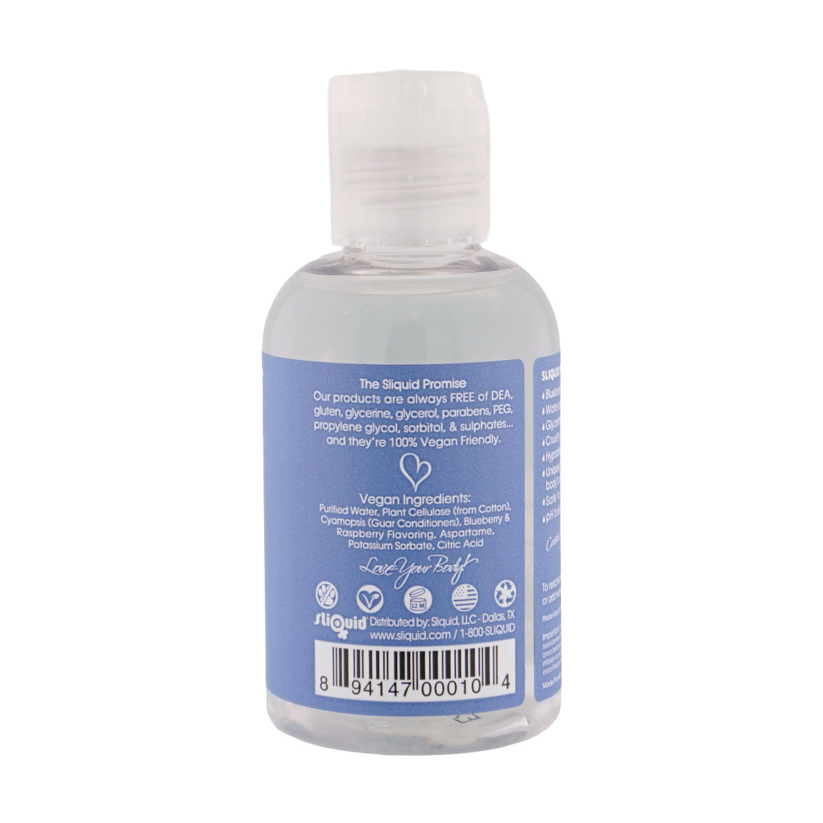 Sliquid Naturals Swirl (Blue Raspberry) – 125ml Vegan Flavored Lubricant > Lube > Flavoured