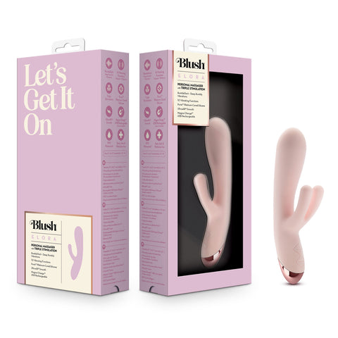 Blush Elora – Triple Stimulation Vibrator > Vibrators > Ladies > Rabbit
