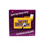 Secret Missions Dinner Party Game with 12 Secret Mission Badges and Metal Clip Badges – Party Game > Novelties > Games