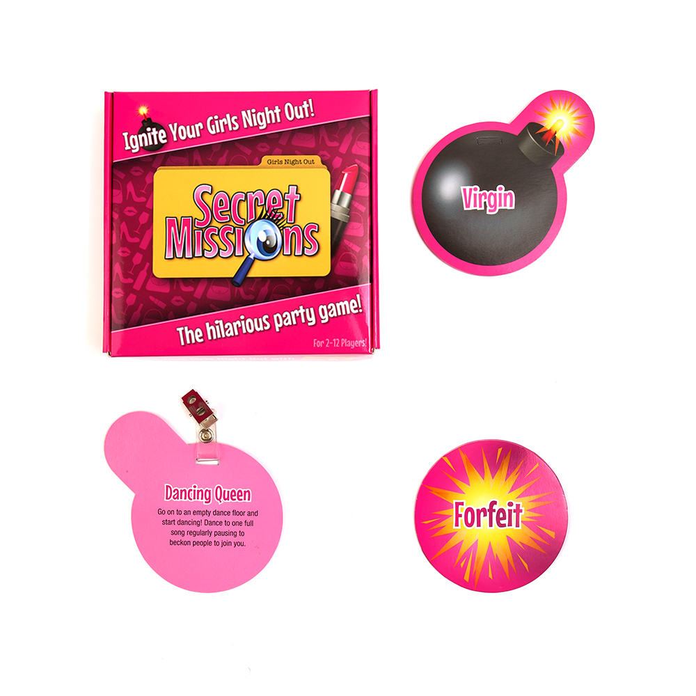 Secret Missions Girlie Nights – Party Game > Novelties > Games