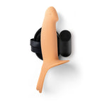 Virgite Hollow Harness With Rechargeable Silicone Vibration Size L – Erotic Harness Default L > Dildos > Hollow Strap Ons