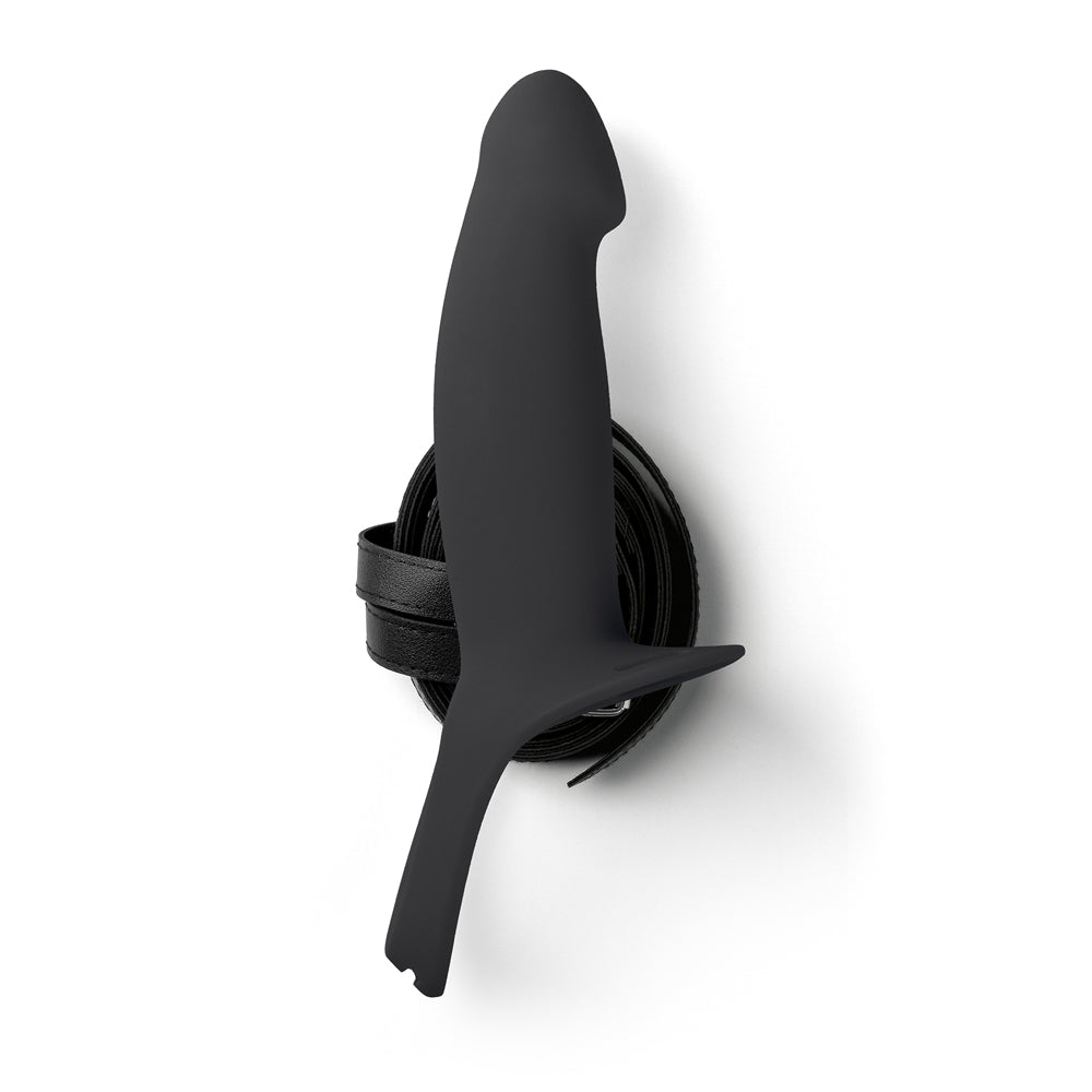 Virgite Hollow Harness H2 Large – 100% Silicone Hollow Harness Black L > Dildos > Hollow Strap Ons