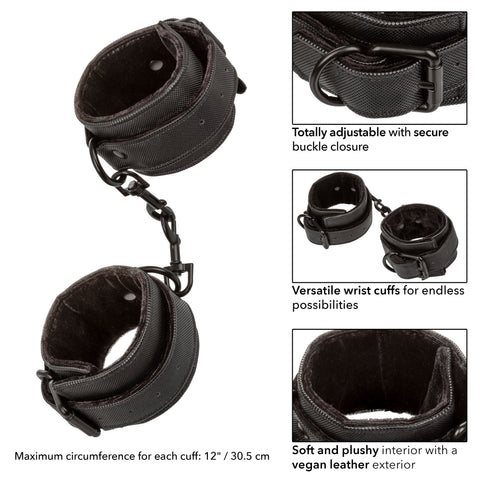 Boundless Wrist Cuffs – Adjustable Restraint Wrist Cuffs > Clothes > Unisex Leather