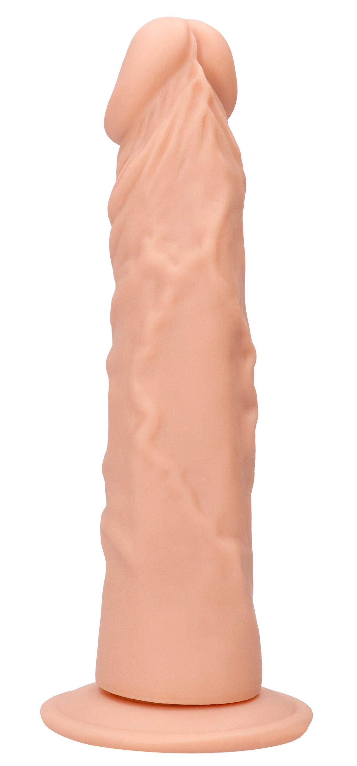Realrock 8 Inch Realistic Velvet-Soft Texture 20.3 cm Dildo Flesh > Dildos > Realistic Dildos