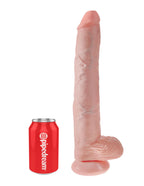 Pipedream King Cock 14 Inch Suction-Style Dildo with Balls > Dildos > Oversized Toys