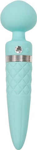 Pillow Talk Sultry Dual Ended Warming Massager Teal > Sex Toys > Massage Wands