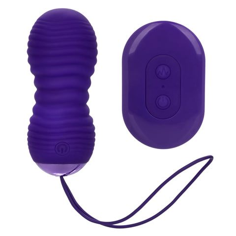 Slay ThrustMe Remote Control Ribbed Bullet Vibrator > Sex Toys For Ladies > Vibrating Eggs