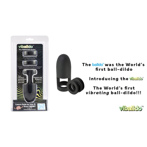Viballdo The Vibrating Balldo – Silicone Cage 5 Inch Length 2 Inch Diameter Ball Dildo > Bondage Gear > Male Chastity