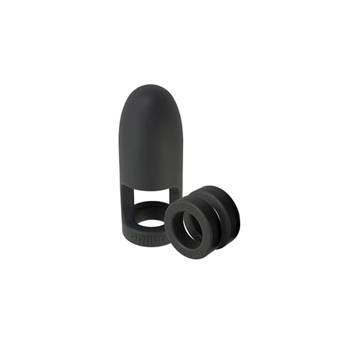 Viballdo The Vibrating Balldo – Silicone Cage 5 Inch Length 2 Inch Diameter Ball Dildo > Bondage Gear > Male Chastity