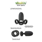 Viballdo The Vibrating Balldo – Silicone Cage 5 Inch Length 2 Inch Diameter Ball Dildo > Bondage Gear > Male Chastity