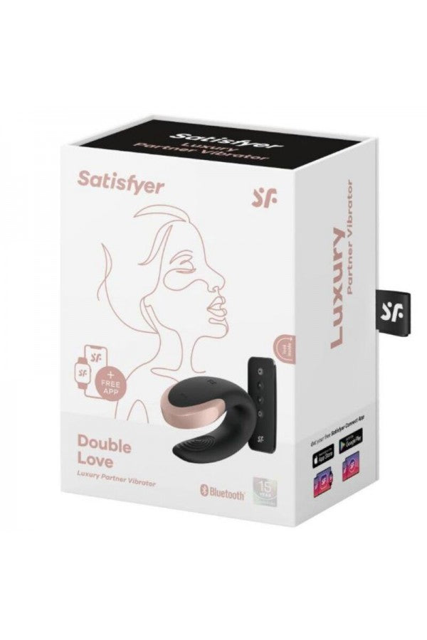 Satisfyer Double Love – Silicone Couples Vibrator with Wireless Remote and App Control > Sex Toys > Couples Toys