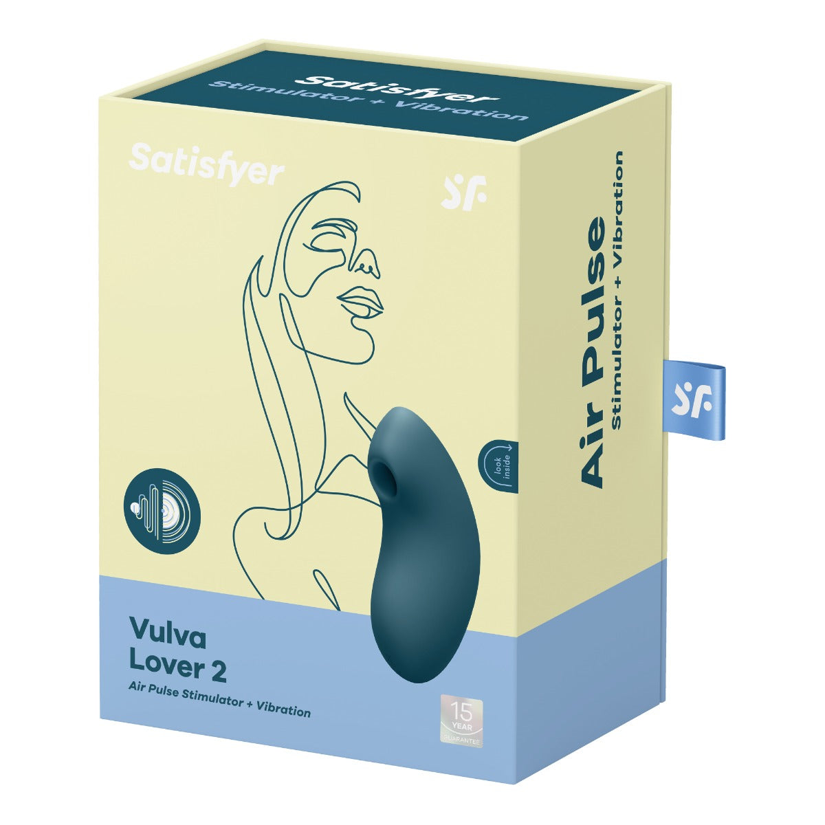 Satisfyer Vulva Lover 2 – Compact Air Pulse Stimulator and Vibrator > Sex Toys For Ladies > Air Pulsation