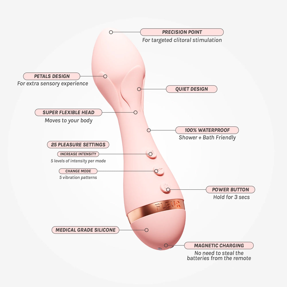 Vush Fleur Vibrator > Vibrators > Standard Vibrators