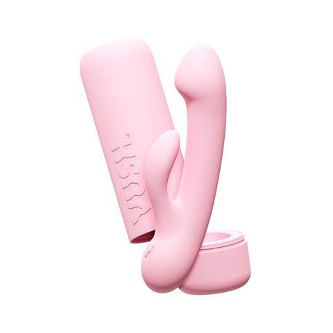 Vush Pop Glow Rabbit Vibrator – Dual Motor Medical Grade Silicone Waterproof > Vibrators > Ladies > Rabbit