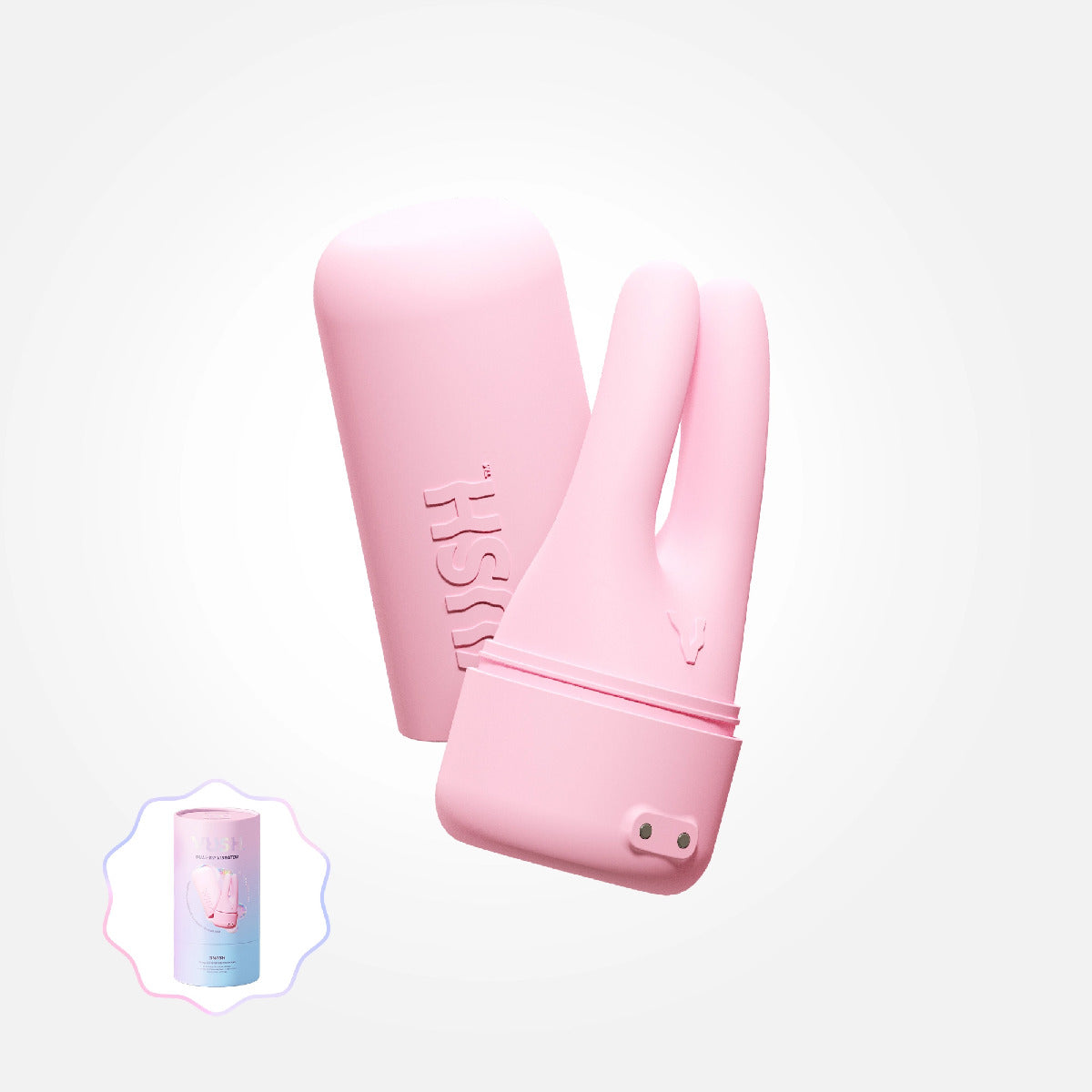 Vush Pop Swish Double Trouble Bendable Mini Vibrator - Dual Tip Silicone Vibrator Default Title > Sex Toys For Ladies > Clitoral Vibrators and Stimulators
