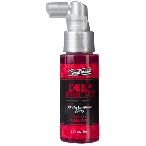 GoodHead Deep Throat Spray 59ml - Wild Cherry > Lube > Oral Gels & Sprays