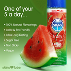 Skins Watermelon Water-Based Lubricant 4.4 Fl Oz Enhanced Oral Play Gel > Lube > Flavoured