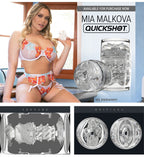 Fleshlight Quickshot Mia Malkova – Dual-Ended Male Masturbator with Lady and Butt Entrances > Sex Toys For Men > Masturbators Cup